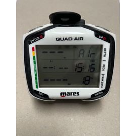Ordinateur Plongée Mares Air Quad Et Interface Dive Link (Connexion Pc) Et Interface Bluelink Pro (Connexion Bluetooth Smartphone)