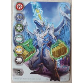 Rare Carte Métallique Bakugan Dragon Metal Gate Card 009