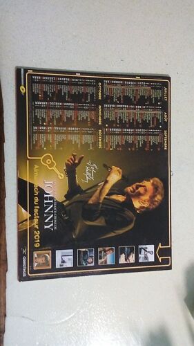 Calendrier 2019 "Johnny" Almanach Du Facteur 2019. Parfait État, Broché Et Édité Par Oberthur.