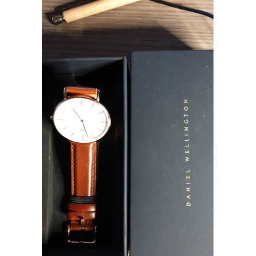 Montre Femme Daniel Wellington Classic Dw00100112 Marron