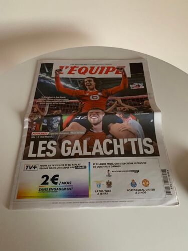 L’Équipe 03/10/2024 Lille Les Galach’Tis