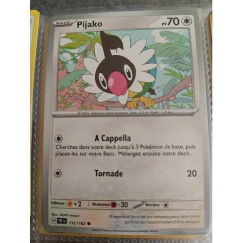 Commune - Pokemon - Forces Temporelles - Pijako 132/162