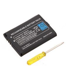 Batterie pour Nintendo 3DS 2000 mAh ¿ Remplacement Li-ion 3,7V CTR-003 avec Tournevis ¿ Longue Autonomie ¿ Straße Game®