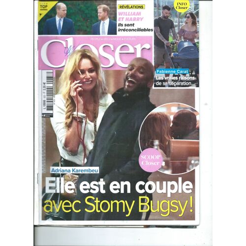 Closer 28/04/2023 Adriana Karembeu, Stomy Bugsy, M. Pokora, Lionel Richie, Fabienne Carat, Rihanna, Sophie Marceau, Maïwenn, Gims, Angèle,Marion Cotillard,Camille Cottin,Folco Marchi, Hélène Mannarino