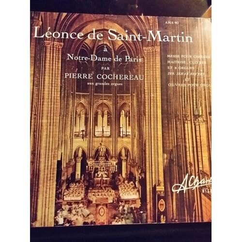 Leonce De Saint-Martin À Notre-Dame De Paris Par Pierre Cochereau