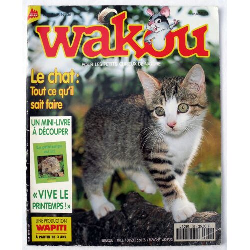 Wakou  N° 36 : Le Chat, Tout Ce Qu'il Sait Faire