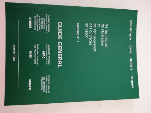 Techniques De Réparation Et De Renforcement Des Ouvrages En Béton 6 Livres