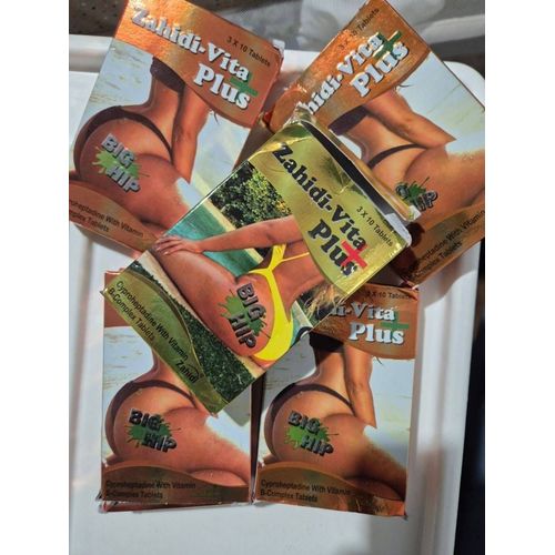 Zahidi-Vita Plus Big Hip Cyproheptadine With Vitamins B-Complex (30 Tablets) 