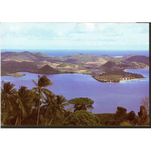 Carte Postale Martinique, Le Marin, Le Cul-De-Sac Du Marin Et Le Club Méditerranée, 1989