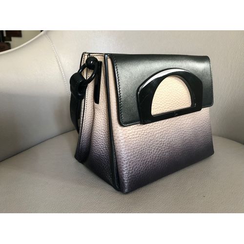 sac Passage Christian Louboutin Noir et beige