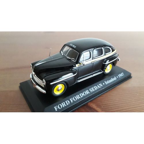 Taxi Ford Fordor Sedan Istanbul 1:43 Neuf-Altaya
