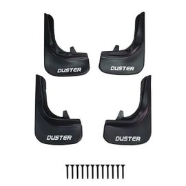 Bavettes Garde-Boue - Dacia - Duster 2018-2023 - 4 Pièces - Caoutchouc Haute Qualité - Résistant Aux Fissures