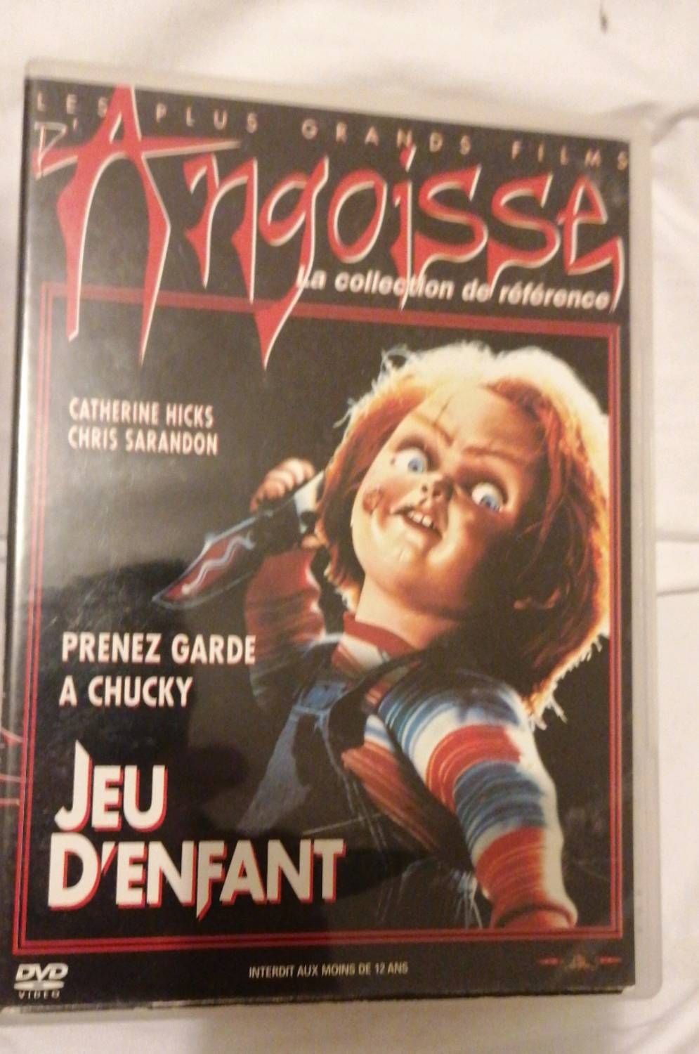 Couverture Du Dvd De La Malédiction De Chucky