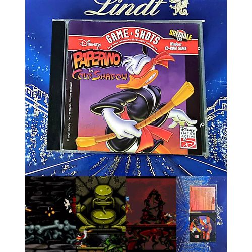 Maui Mallard In Cold Shadow (Pc, 1996) Paperino In Gold Shadow Disney En Italien/ 33/M2
