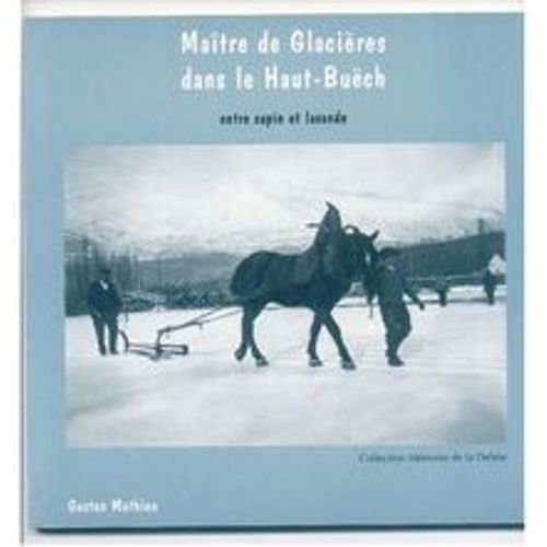 Maître De Glacières Dans Le Haut Buëch Entre Sapin Et Lavande