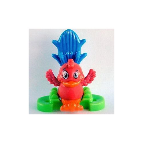 Mini Figurine Oiseau Avec Le Décor - Série Pâques (Kinder 2020)