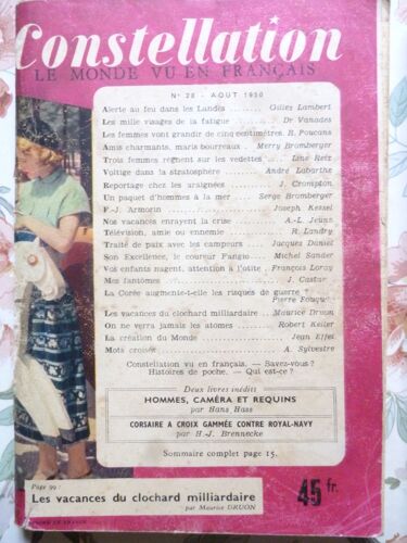 Constellation Août 1950