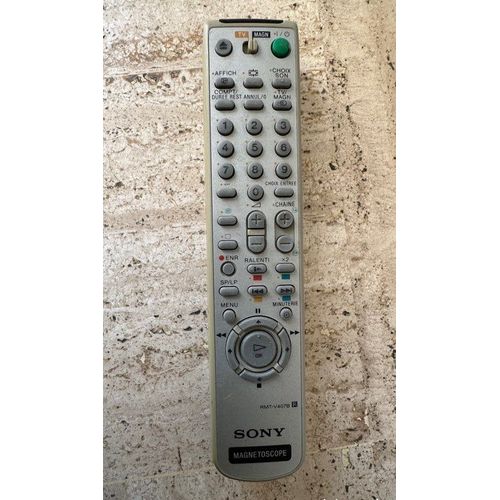SONY® Télécommande RMT-V407B Magnétoscope SLV-SE220/420/620/720/727/737/747/820/830/840_SX VCR