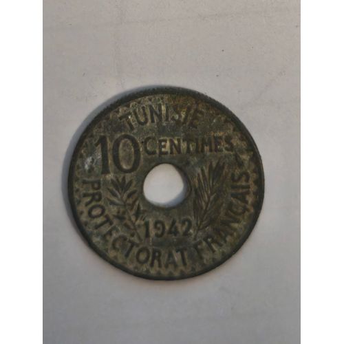 Monnaie Tunisie 20 Centimes 1942