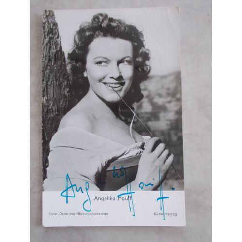 Angelika Hauff Carte Dedicacee