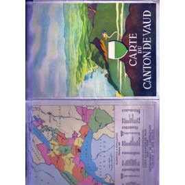 Carte De Canton De Vaud