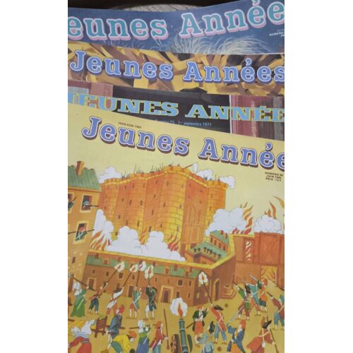 Lot De Revues : Jeunes Années - N° 25, 78, 89 , 90.