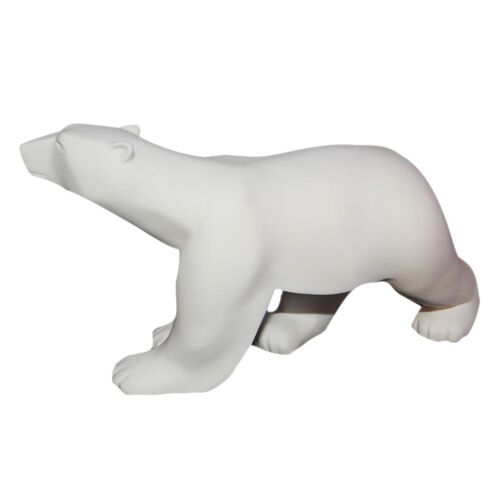 Statue L'ours Blanc De François Pompon 18 Cm