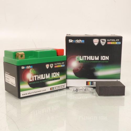 Batterie Lithium Skyrich Pour Scooter Cpi 50 Oliver 2003 À 2006 Ytx5l-Bs Hjtx5l-Fp / 12v 1.6ah Neuf