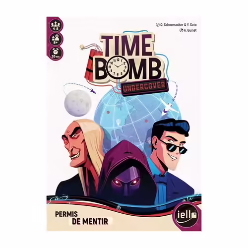 Jeu D'ambiance Iello Timebomb Undercover