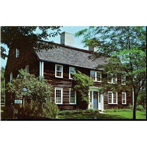 Carte Postale Doctor Peter Toppan House , Built In 1697, 5 High Road, Newbury, Massachusetts