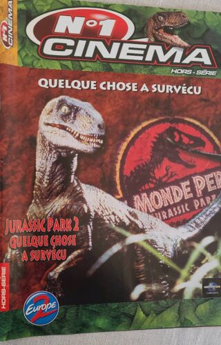 Revue Cinema No1 Hors Serie .Jurassic Park 2 . Quelque Chose À Survécu . Universal Collection 1999.