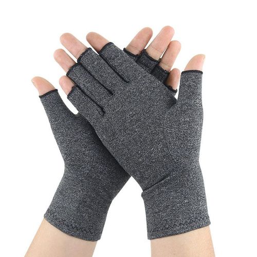Gants Chaleur Inf Gants De Compression Contre L'arthrite Gris M