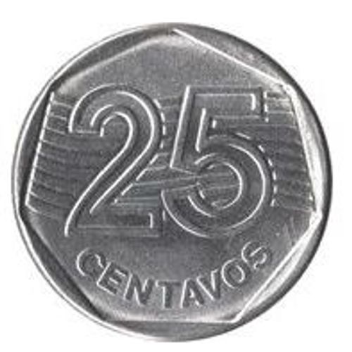 Pièce 25 Centavos Brésil - 1994