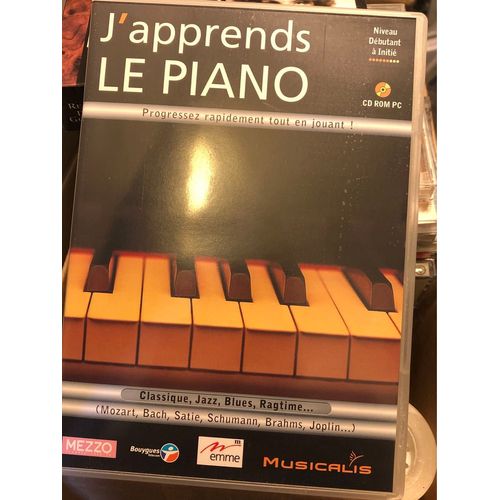 J’Apprends Le Piano - Niveau Débutant À Initié 