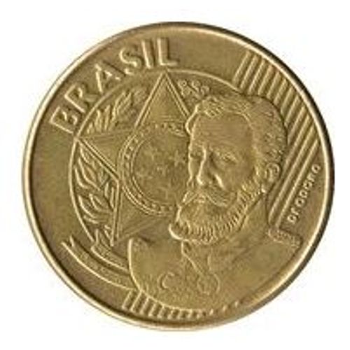 Pièce 25 Centavos Brésil - 2008