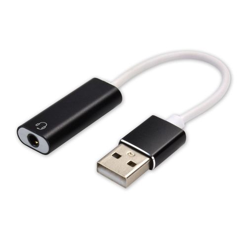 MCL - Réf CG-CSQ - Adaptateur jack 3,5mm vers USB