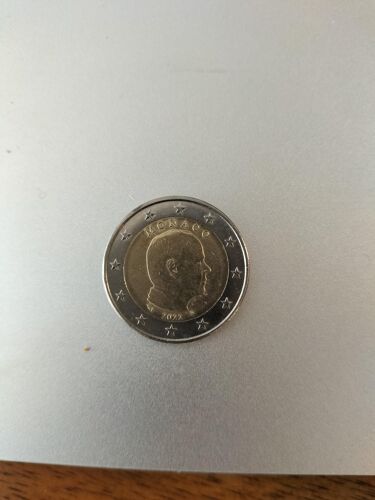 Pièce 2 Euros Monaco Albert Ii 2022