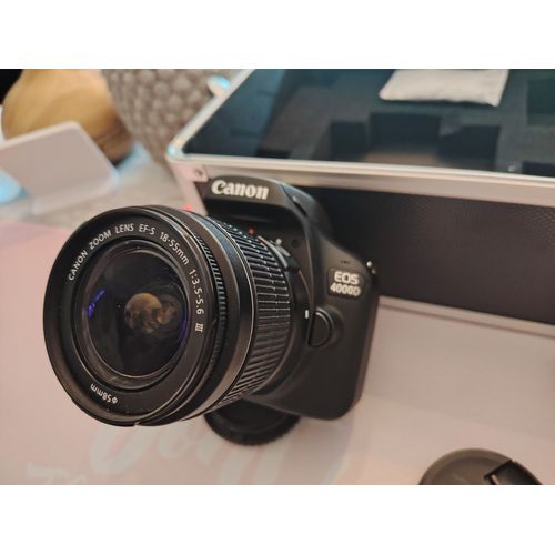 Canon eos 4000D 18 mpix + Objectif 18-55