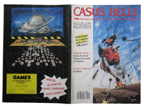 Casus Belli N° 44 : Les Jeux De Rôle De L'espace, Les Conseils, Les Scénarios
