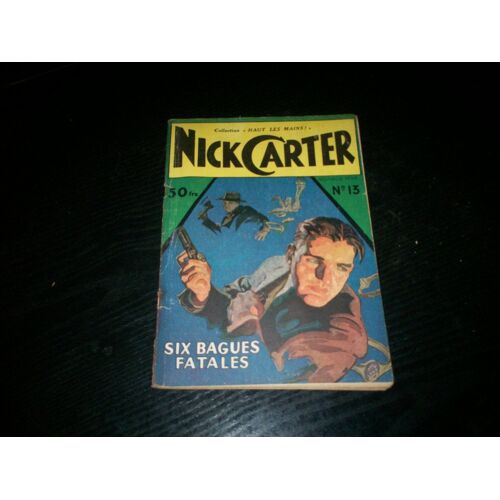 Nick Carter N°13 Six Bagues Fatales