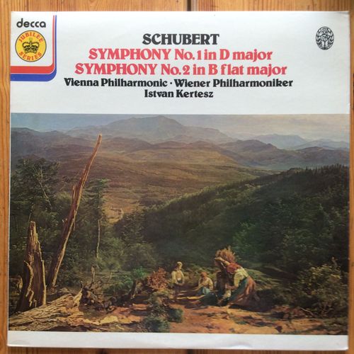 Schubert Symphony N° 1 In D Major - Symphony N° 2 In B Flat Major Vienna Philarmonic - Wiener Philarmoniker - Istvan Kertesz