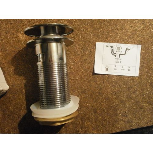 Bonde inox pour vasque