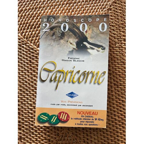 Llot 3 Livres Horoscope Capricorne 2000 2009 2010