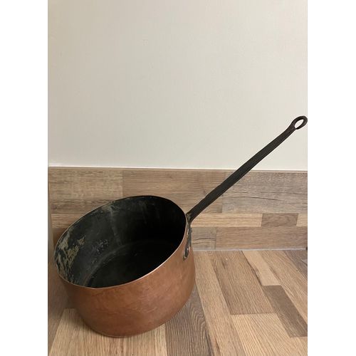 Ancienne Casserole En Cuivre
