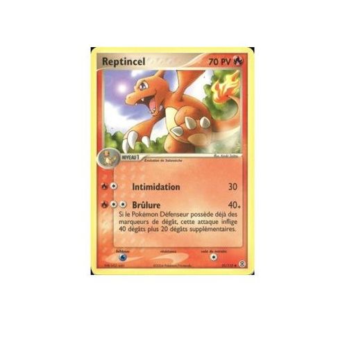 Carte Pokemon Reptincel 31/112 Set Rouge Feu Vert Feuille
