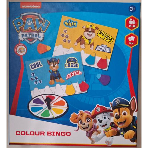 Pat Patrouille - Bingo Des Couleurs - Reconnaissance Des Couleurs