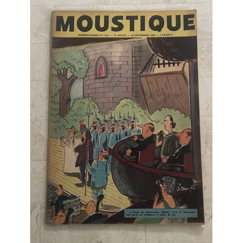 Moustique Magazine N° 1.496 - 29e Année - Septembre 1954 - 