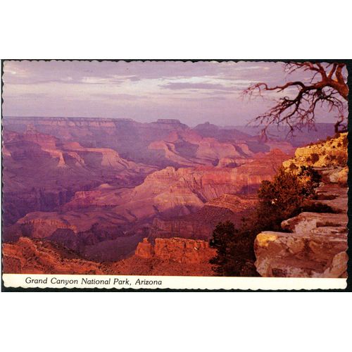 Carte Postale Grand Canyon National Park, Arizona, 1977