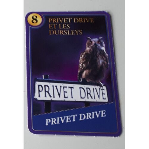 Harry Potter Moments Magiques - Cartes U 2023 - Privet Drive Et Les Dursleys Carte Bleu Foncé N°8 Privet Drive