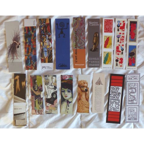 Plus De 60 Marque-Pages (Littérature, Enfance, Art Contemporain, Festival D'avignon)